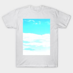 Clouds and Aqua Sky T-Shirt